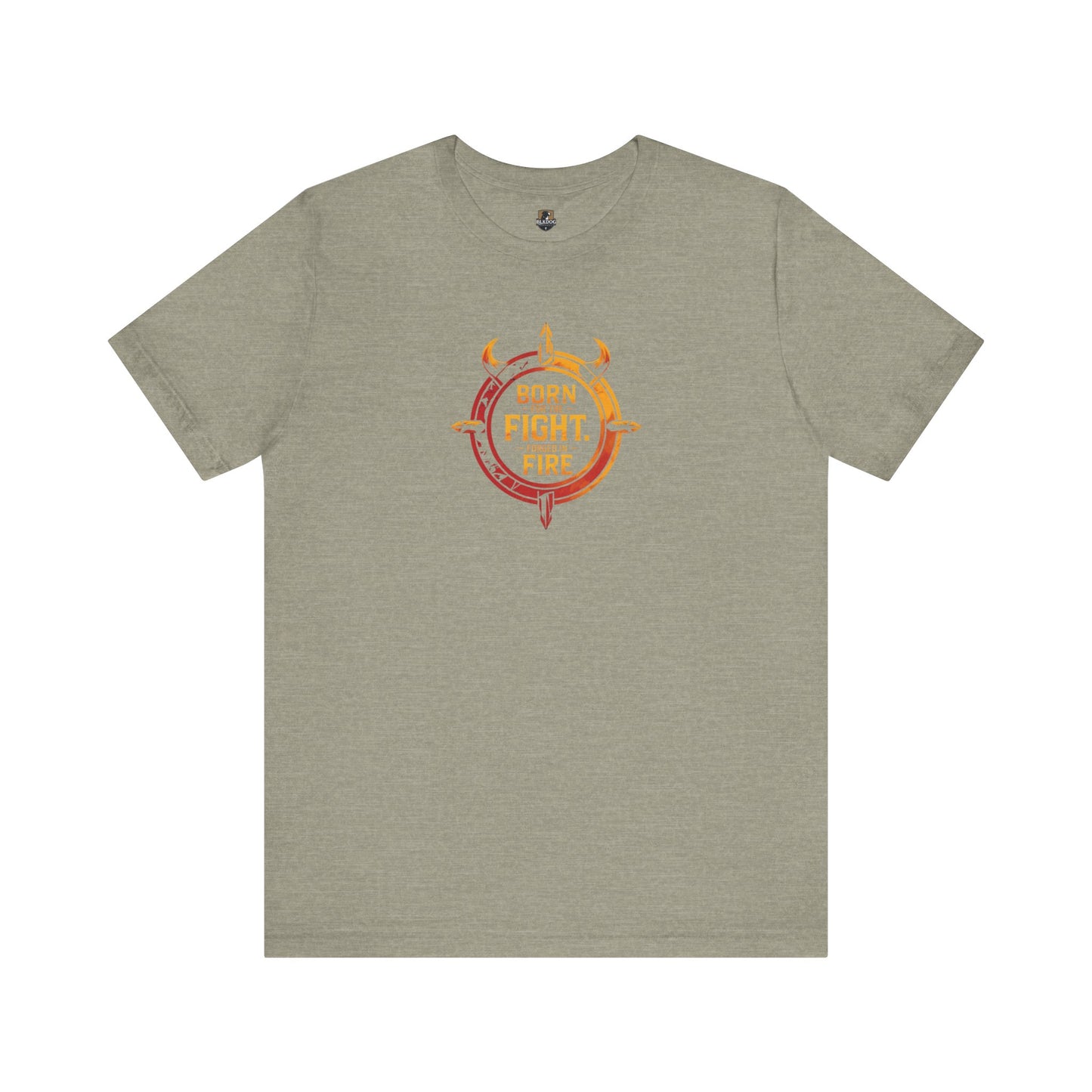 Born to Fight Fire Tee, Unisex Short Sleeve Shirt for Firefighters, Bold Graphic Tee, Adventure Apparel, Gift for Heroes