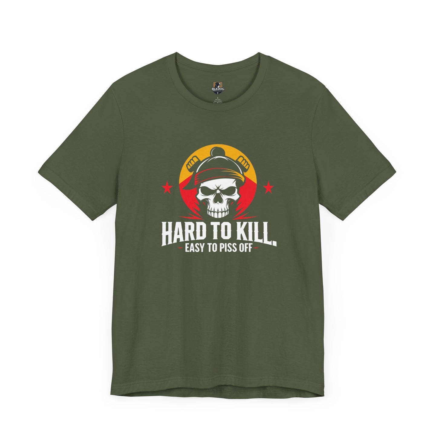 Hard to Kill Graphic Tee - Edgy Casual Wear, Perfect for Gifts, Festivals, and Everyday Adventures, Unisex Jersey Tee, Humor Shirt