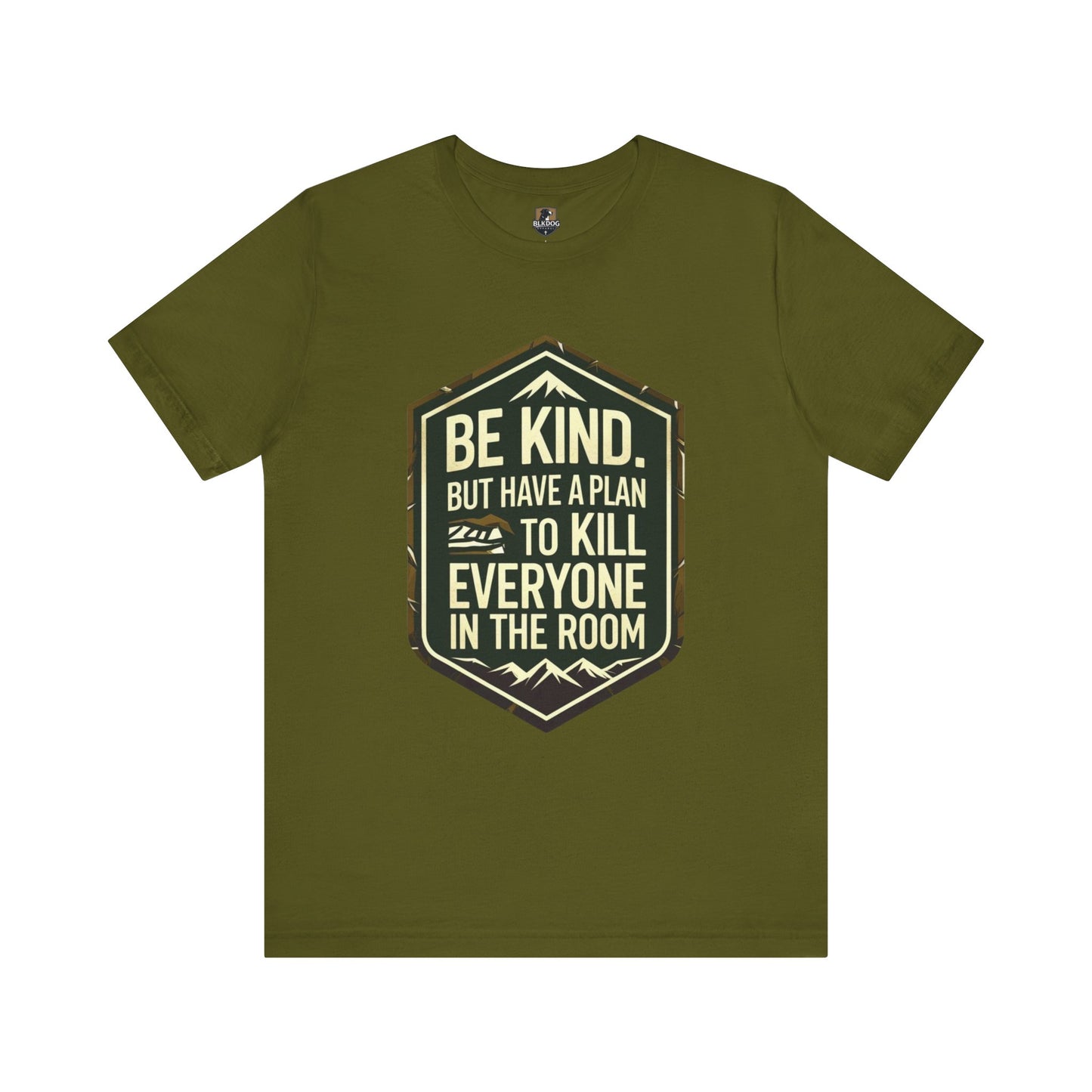 Be Kind Short Sleeve Tee, Motivational Shirt, Unisex Graphic Tee, Funny Quote T-Shirt, Gift for Friends, Casual Wear