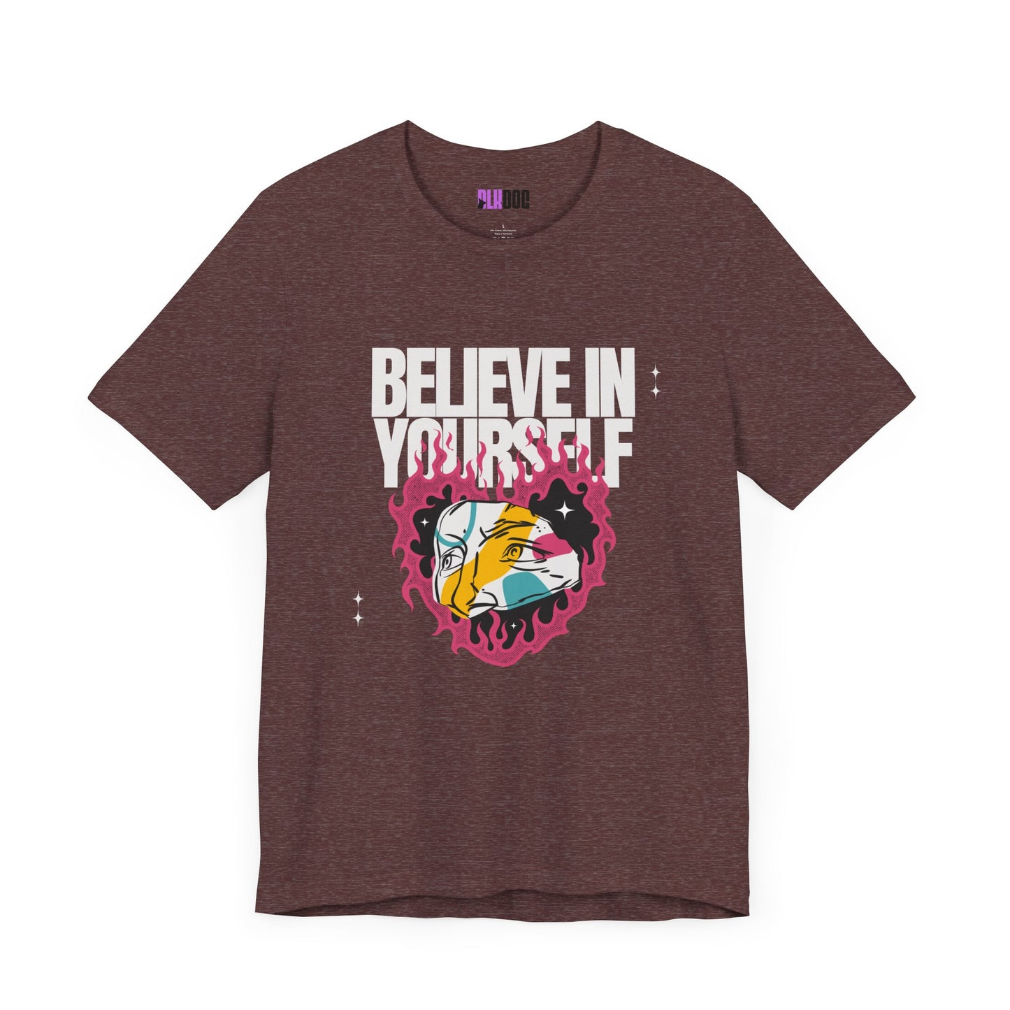 Believe in yourself T-Shirt, Inspirational tee, Motivational shirt, Empowering top, Positive vibes apparel, Self-confidence clothing
