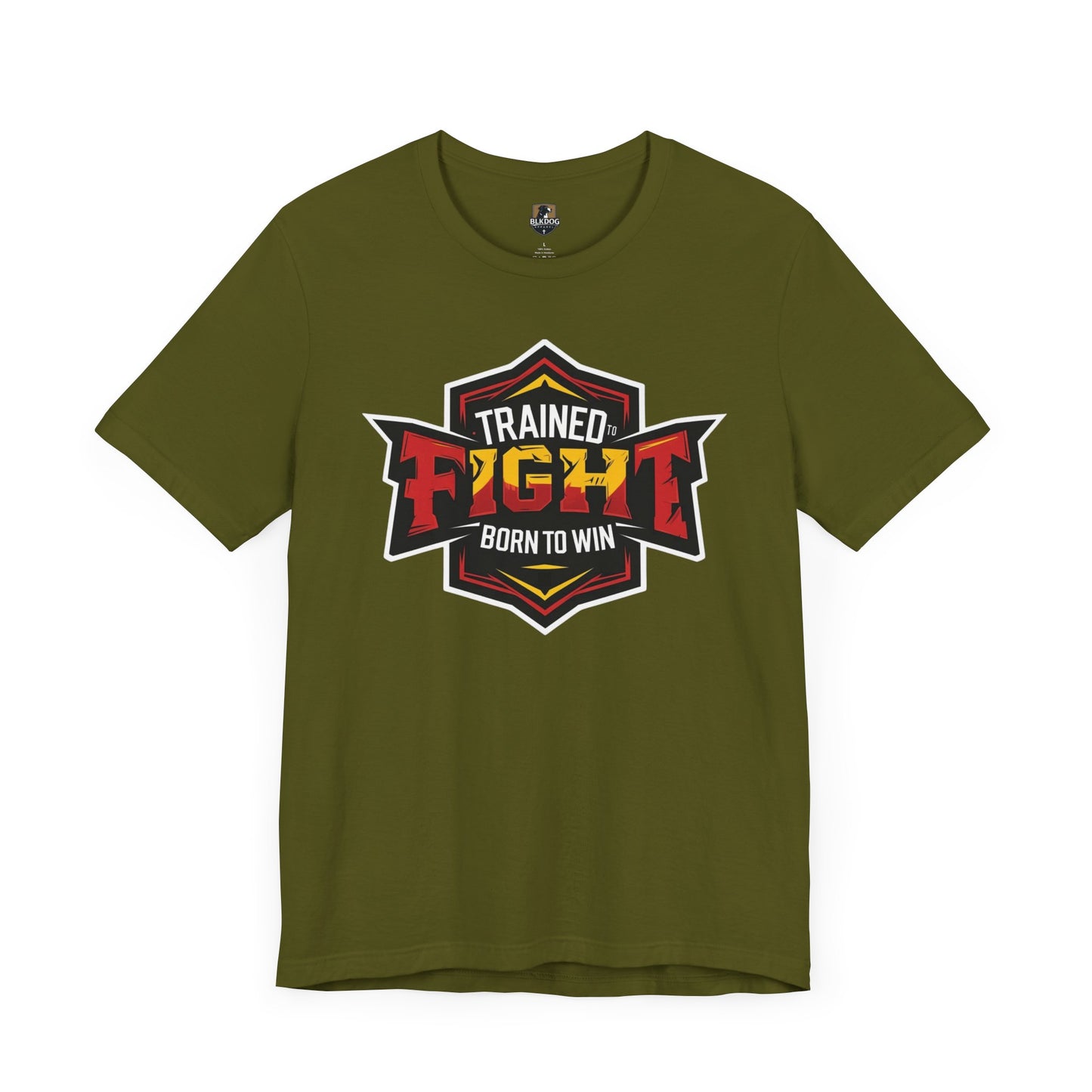 Trained to Fight...Born to Win Unisex Jersey Tee, Fitness Gift, Athletic Apparel, Training Top, Sportswear