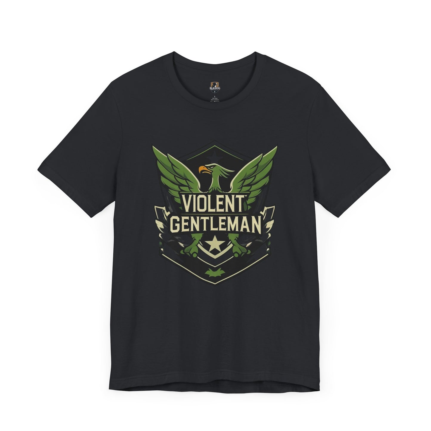 Violent Gentleman Unisex Tee, Casual Wear, Gift for Him, Statement Shirt, Everyday Comfort, Graphic T-Shirt