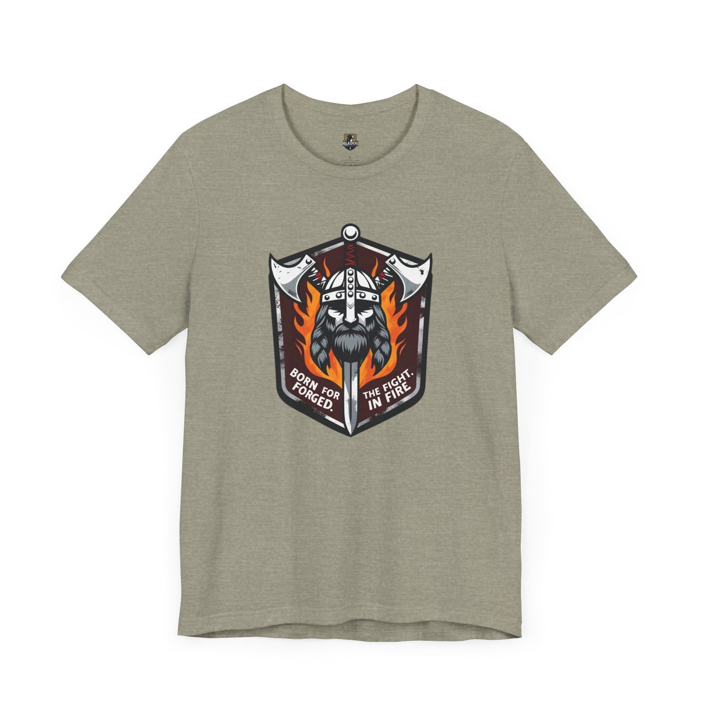 Warrior Spirit Short Sleeve Tee | Born to Fight, Unisex Graphic T-Shirt, Gift for Gamers, Casual Wear, Motivational Tee, Birthday Present