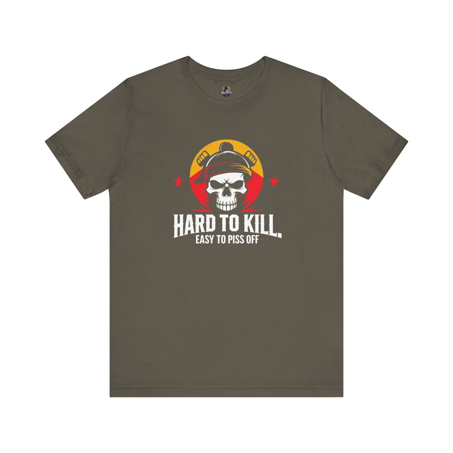 Hard to Kill Graphic Tee - Edgy Casual Wear, Perfect for Gifts, Festivals, and Everyday Adventures, Unisex Jersey Tee, Humor Shirt