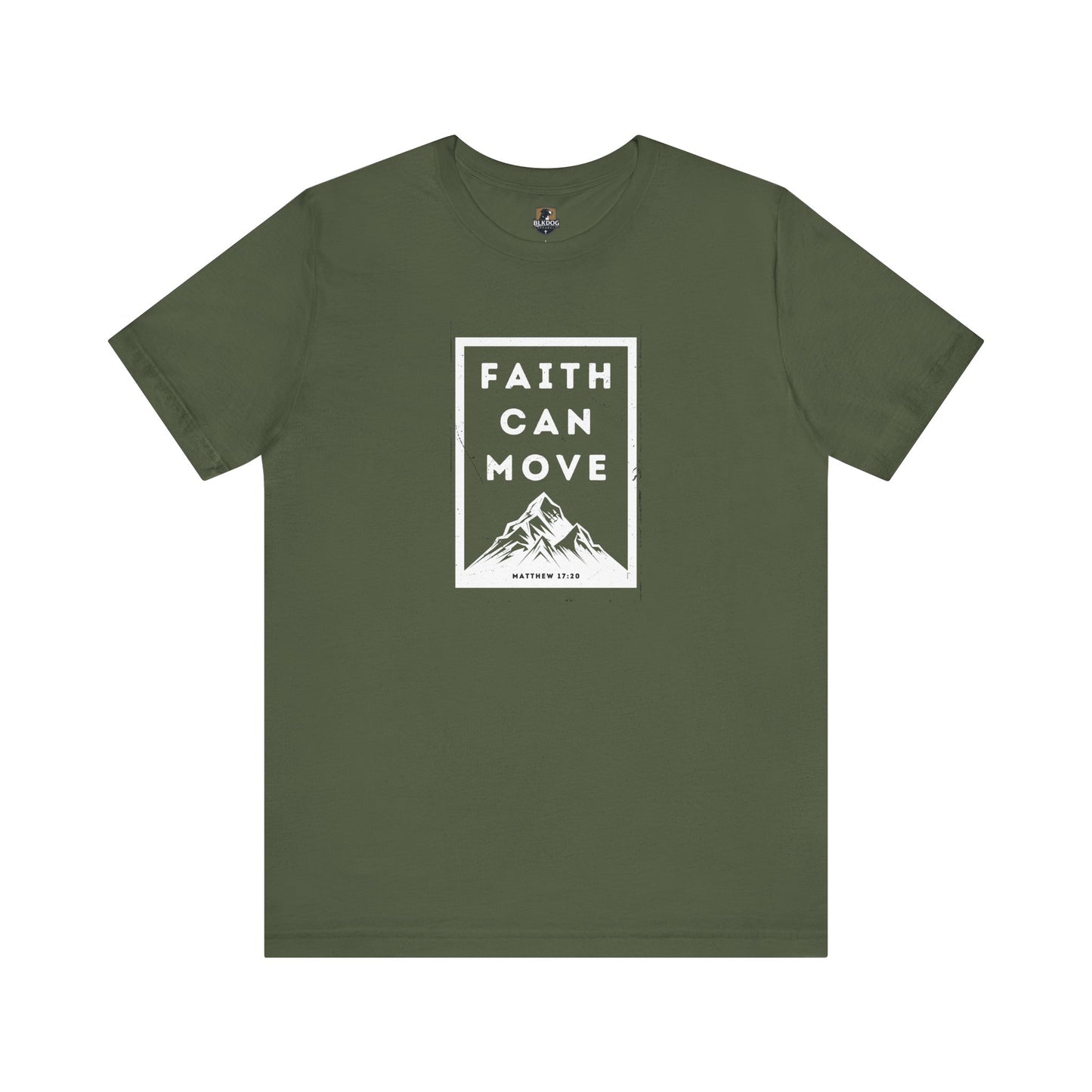 Faith Can Move Mountains T-Shirt, Christian Shirt, Inspirational Tee, Religious Gift, Unisex Graphic Top
