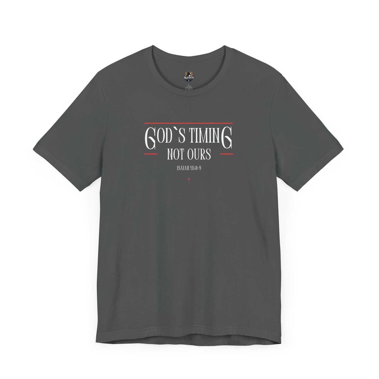 Religious Graphic Tee, Inspirational T-Shirt, Christian Apparel, Trust God Unisex Shirt, Faith Based Clothing