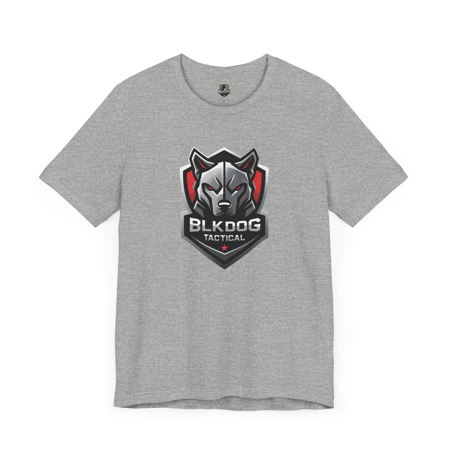 BLKDOG Tactical Unisex Tee - Casual Wear, Sports Apparel, Gift for Him/Her, Gamer T-Shirt, Everyday Comfort
