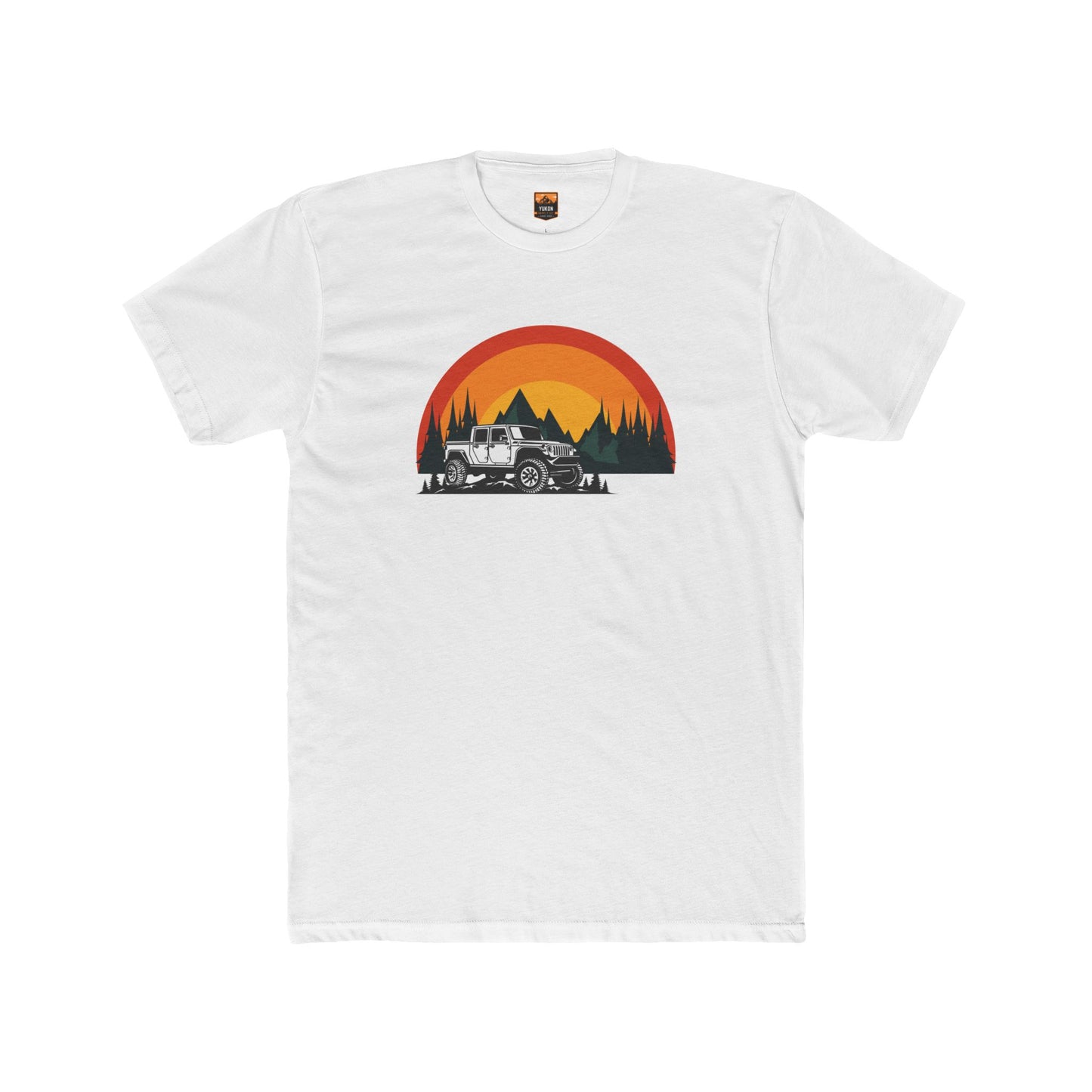 YSC Jeep Gladiator Sunrise - Men's Cotton Crew Tee