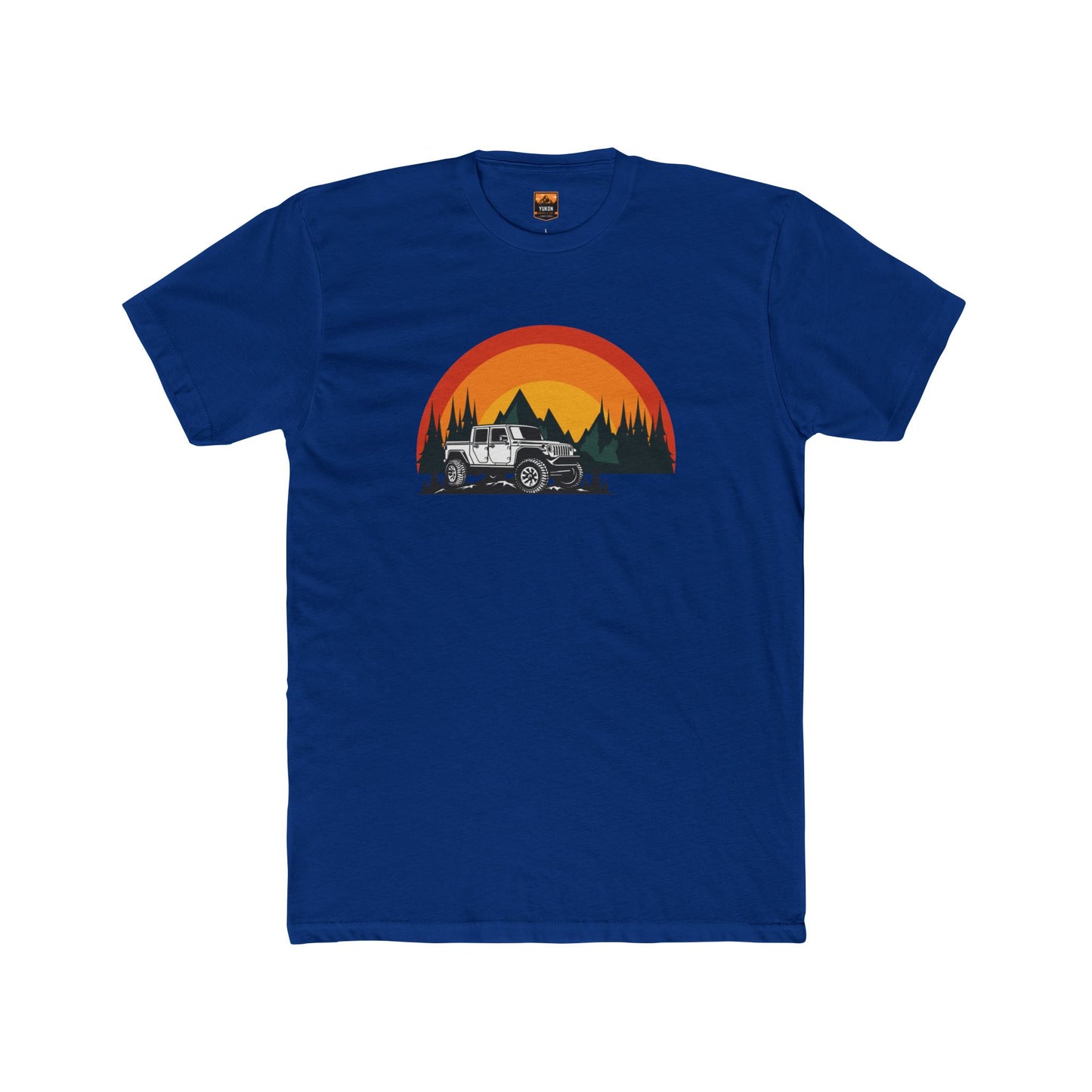 YSC Jeep Gladiator Sunrise - Men's Cotton Crew Tee