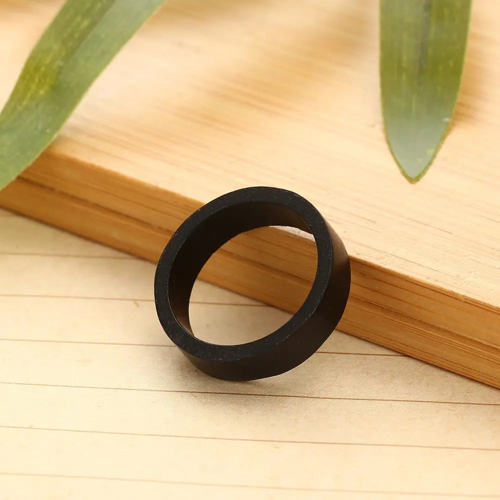 New Sandalwood Ebony Natural Wood Rings Pagan Retro Pull Finger Mens Ebony Finger Ring Women Men Jewelry Gift Party Accessories