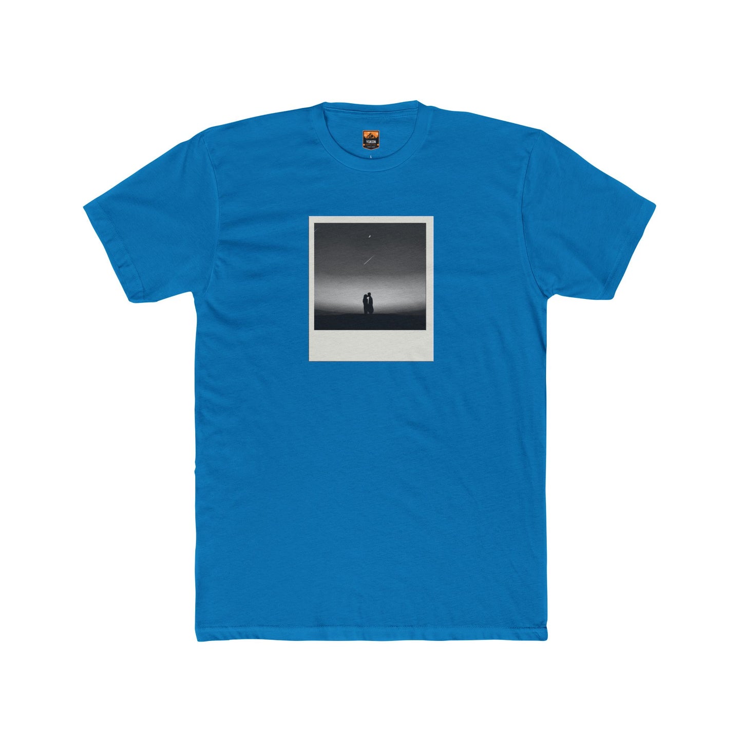 Love Polaroid Photo - Men's Cotton Crew Tee