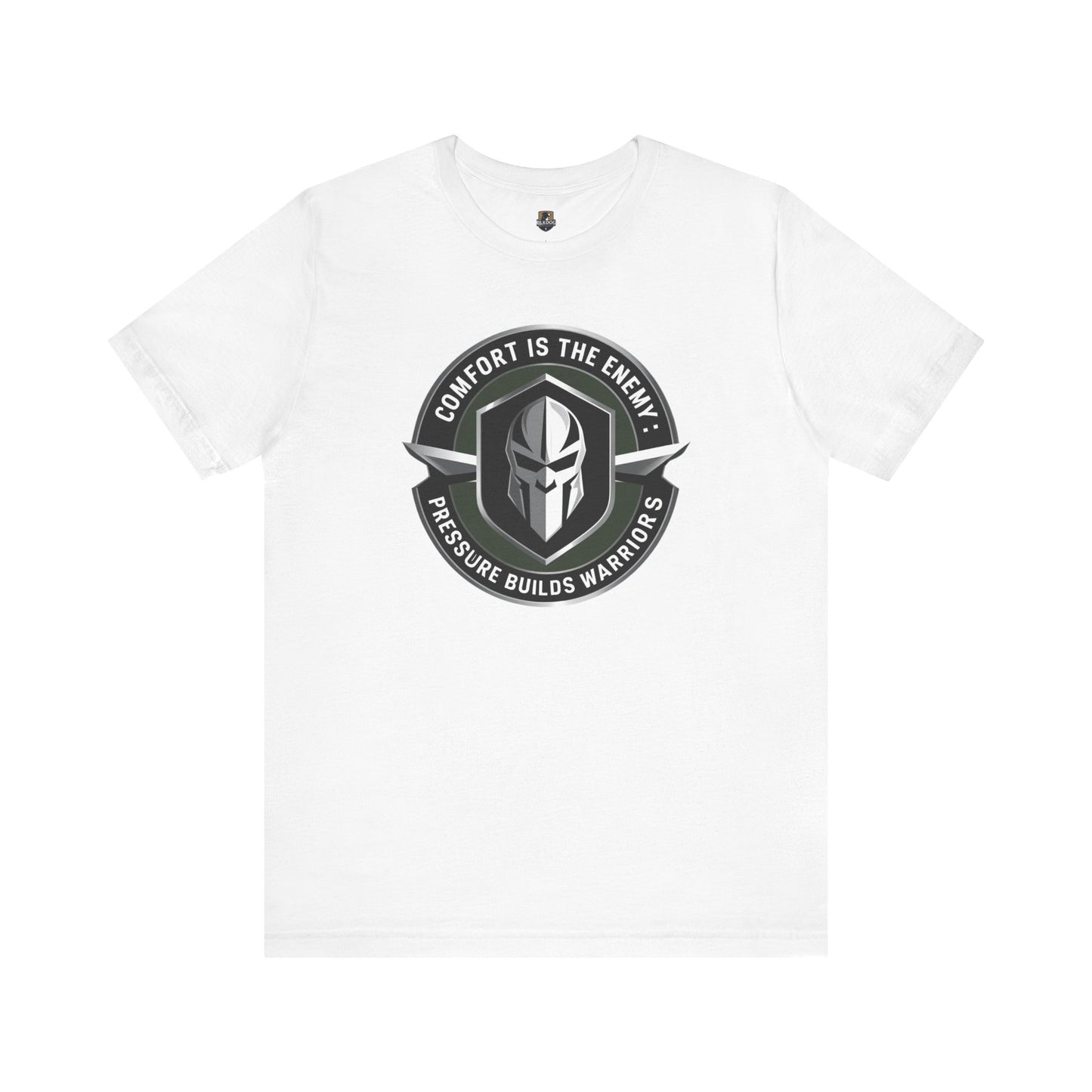 Motivational Unisex Tee - Comfort is the Enemy, Fitness Shirt, Workout Top, Gym Wear, Inspirational Clothing