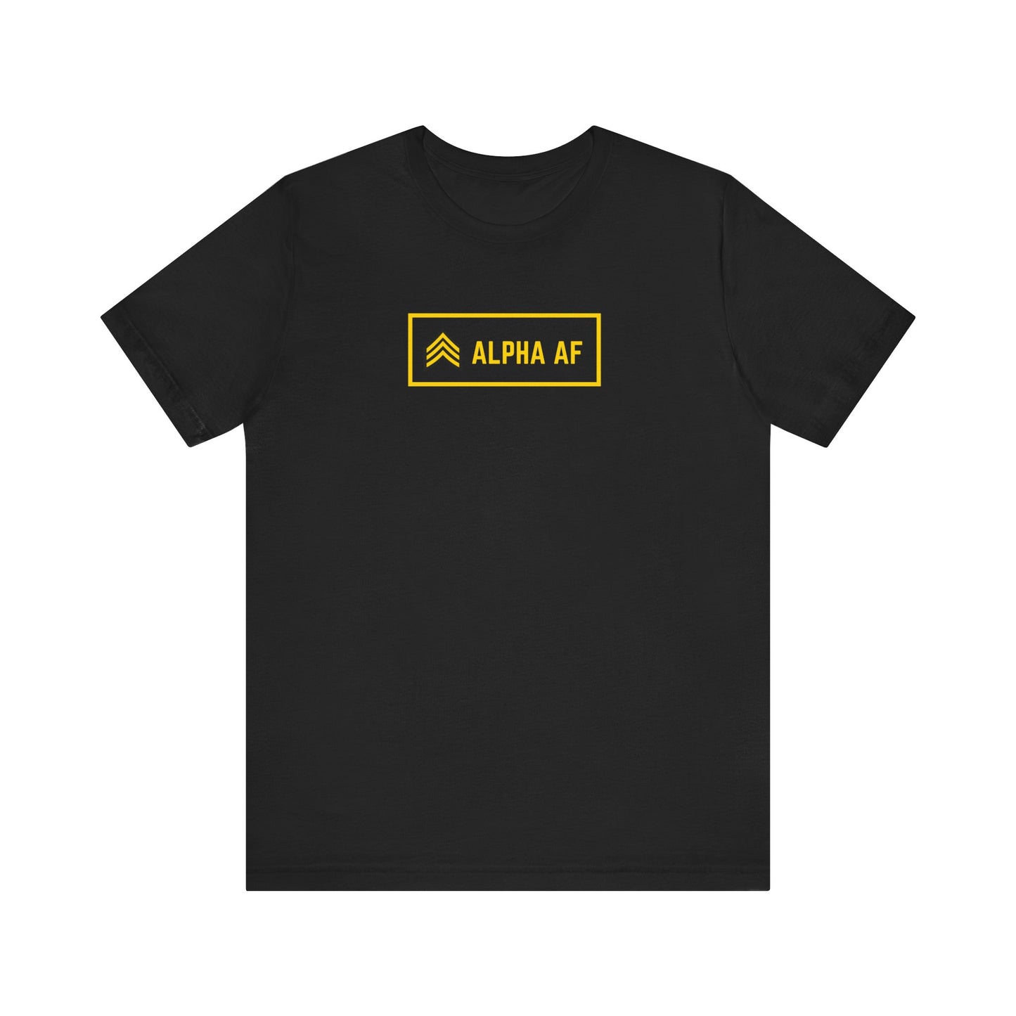 Alpha AF Military Shirt - Unisex Jersey Short Sleeve Tee