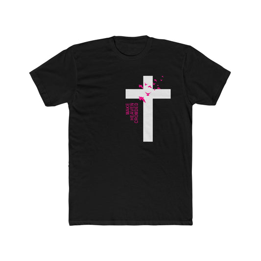 Make Heaven Crowded with Cross - Men's Cotton Crew Tee