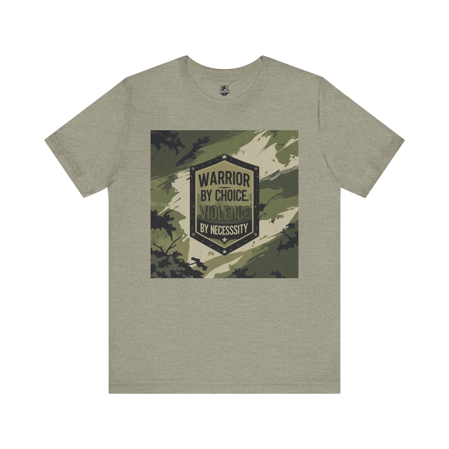 Warrior by Choice Unisex T-Shirt, Motivational Tee, Military-Inspired Apparel, Gift for Veterans, Casual Wear, Inspirational Clothing