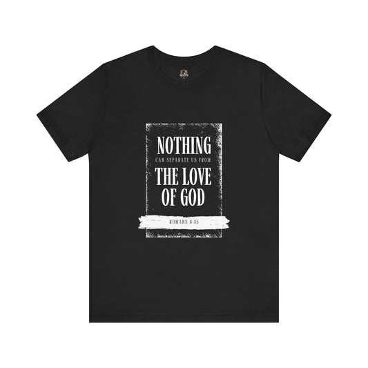Christian Faith Unisex Jersey Tee, God's Love Tee Shirt, Religious Short Sleeve Top, Inspirational T-Shirt, Spiritual Gift Apparel