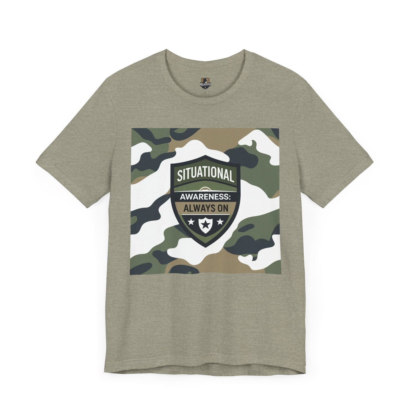 Camo Situational Awareness Tee | Unisex Short Sleeve Shirt, Military Style, Gift for Veterans, Everyday Casual Wear, Unique Camouflage [...]