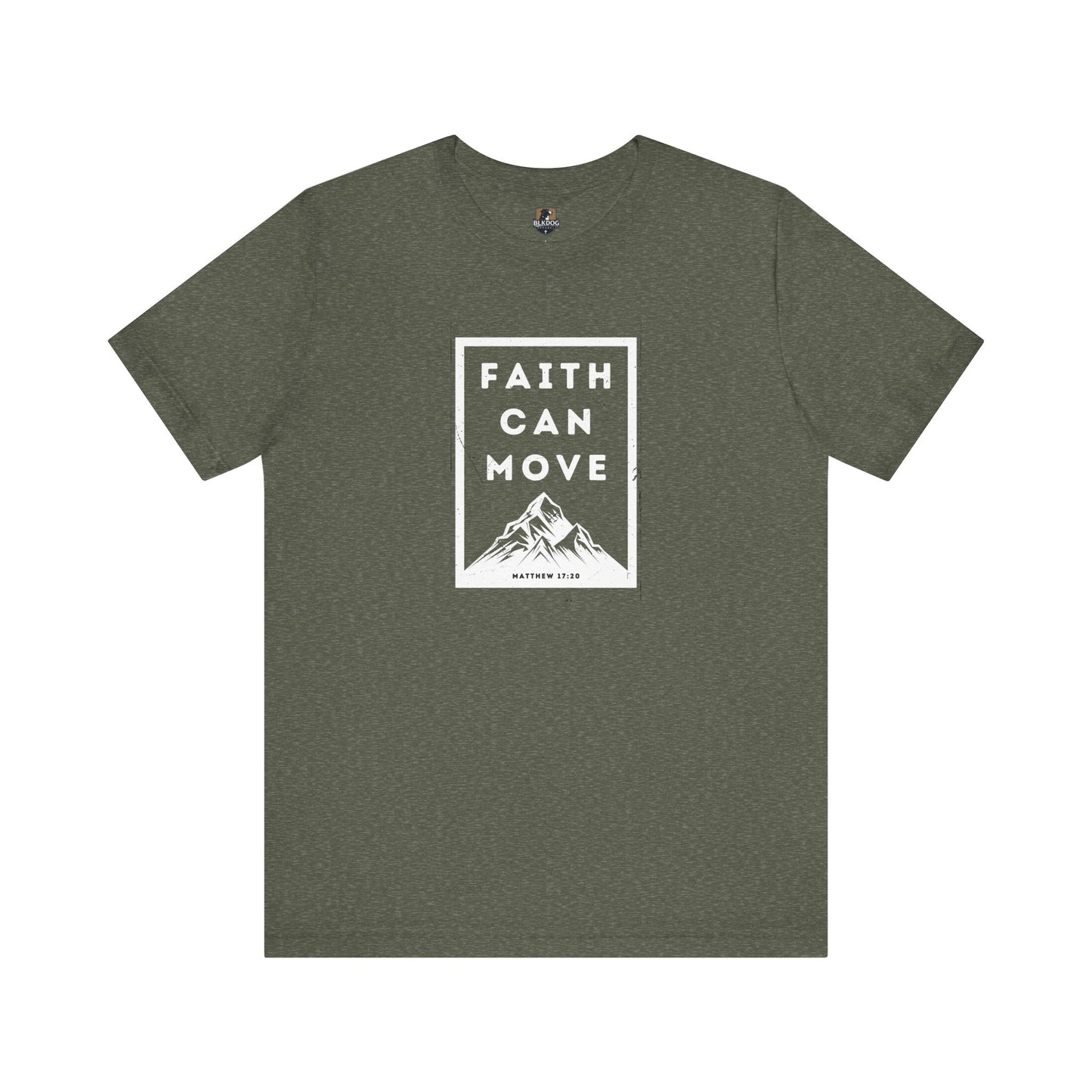 Faith Can Move Mountains T-Shirt, Christian Shirt, Inspirational Tee, Religious Gift, Unisex Graphic Top