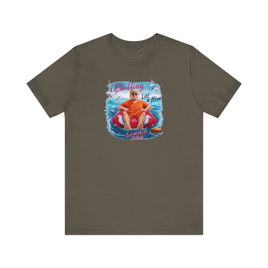 Trump24 - Chillin Like a Felon - Unisex Jersey Short Sleeve Tee