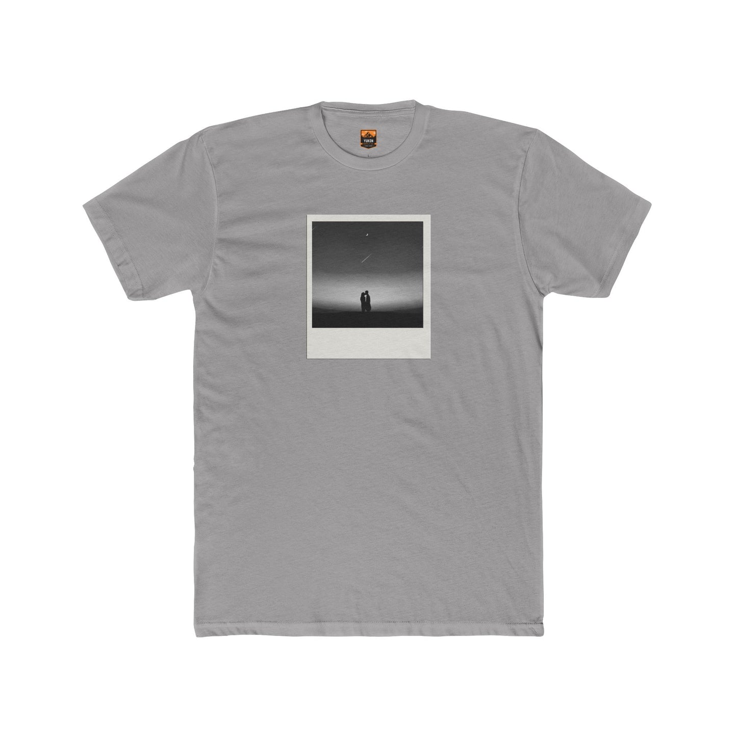 Love Polaroid Photo - Men's Cotton Crew Tee