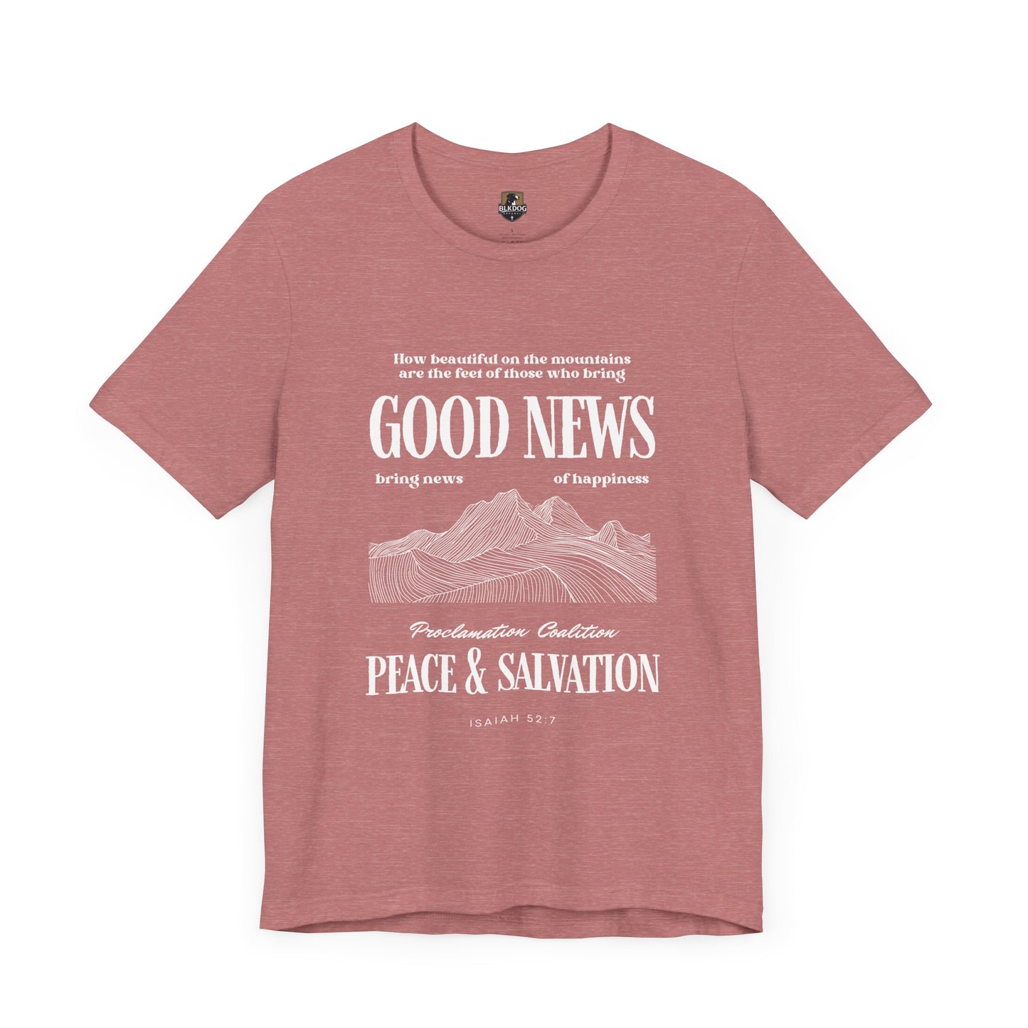 Religious Graphic Tee, Christian Shirt, Faith Apparel, Gospel Unisex Top, Inspirational T-Shirt