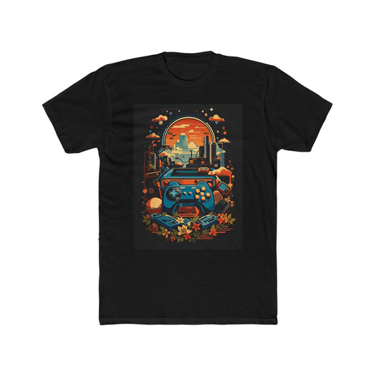 Retro Gaming - Men's Cotton Crew Tee
