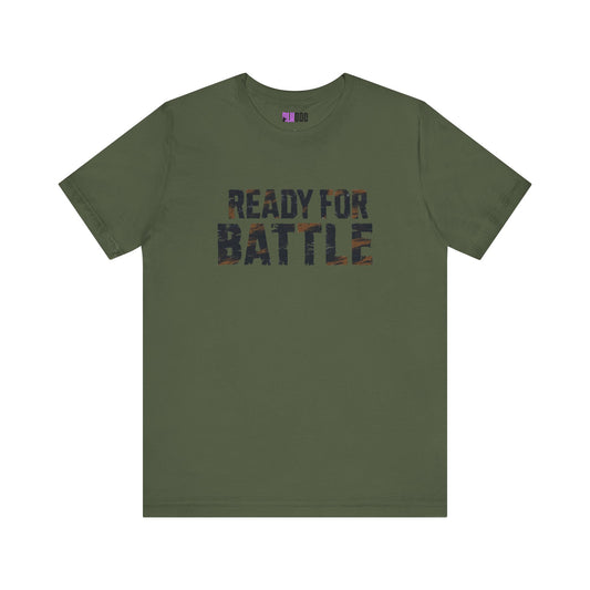 Ready for Battle T-Shirt, Warrior Graphic Tee, Mens Womens Unisex Top, Medieval Fantasy Shirt, Fighter Armor Apparel