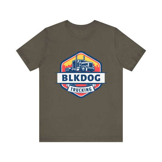 BLKDOG Trucking - Unisex Jersey Short Sleeve Tee