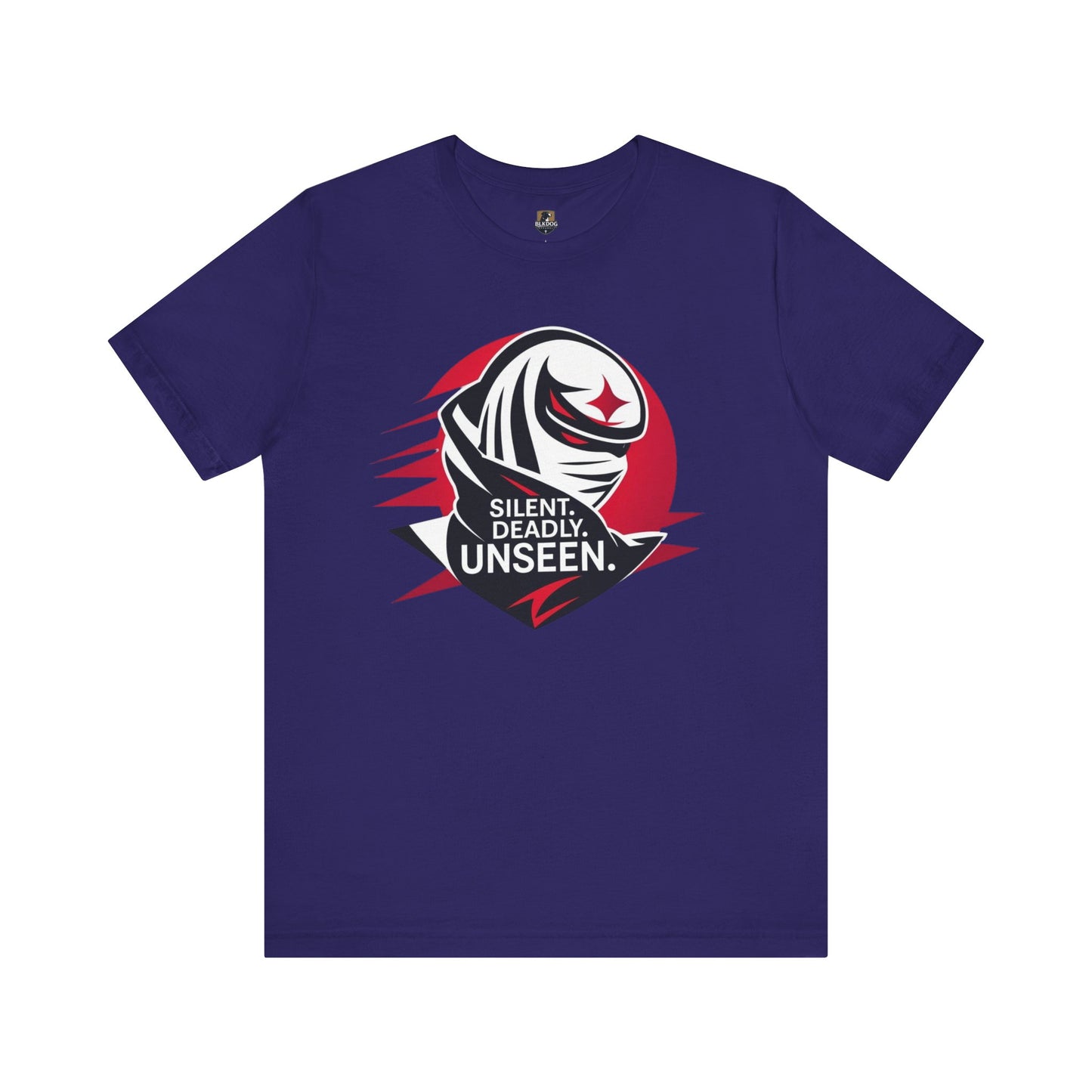 Silent Deadly Unseen Tee, Cool Graphic T-Shirt, Trendy Casual Wear, Gift for Ninja Fans, Streetwear Apparel, Unisex Short Sleeve Shirt