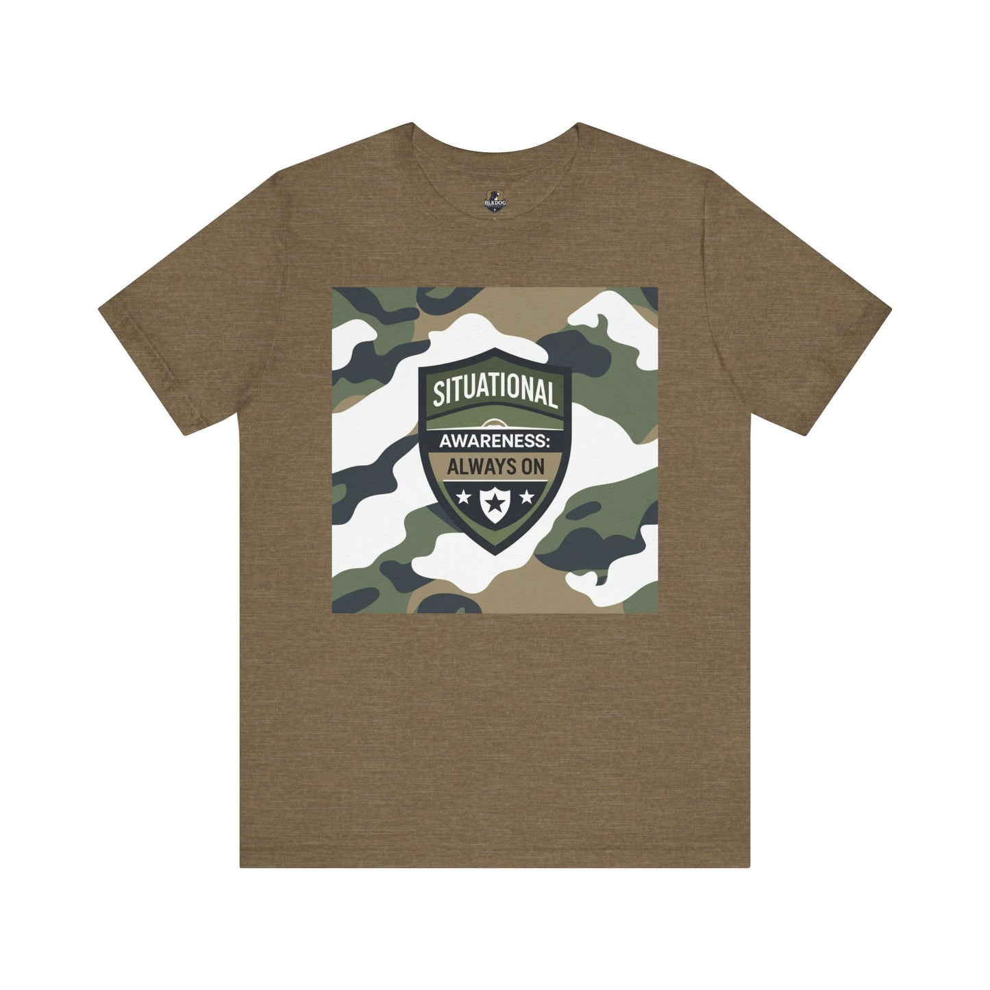 Camo Situational Awareness Tee | Unisex Short Sleeve Shirt, Military Style, Gift for Veterans, Everyday Casual Wear, Unique Camouflage [...]