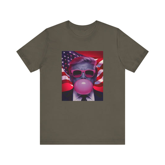 Trump24 - BubbleGum - Trump - Unisex Jersey Short Sleeve Tee
