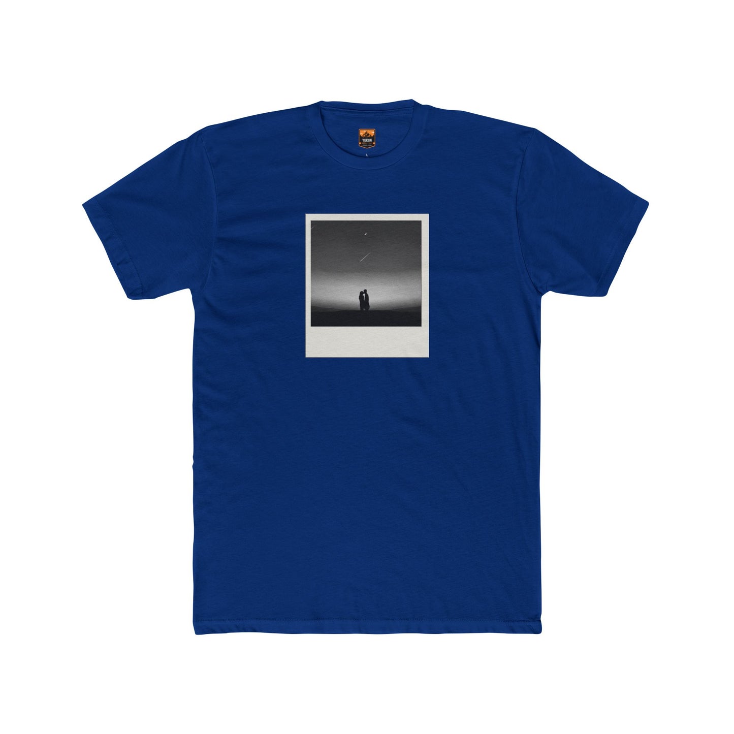 Love Polaroid Photo - Men's Cotton Crew Tee