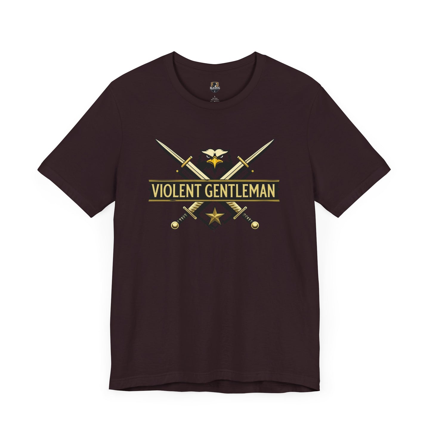 Violent Gentleman Tee, Unisex Jersey Shirt, Classic Casual Wear, Perfect Gift for Him, Graphic Tee for All Occasions
