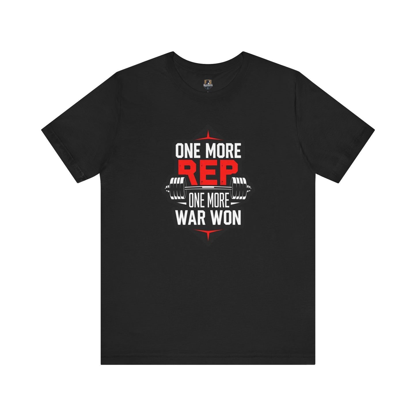 Motivational Fitness Tee - "One More Rep, One More War Won" Unisex Jersey Short Sleeve T-Shirt, Workout Shirt, Gym Apparel, Gift for [...]