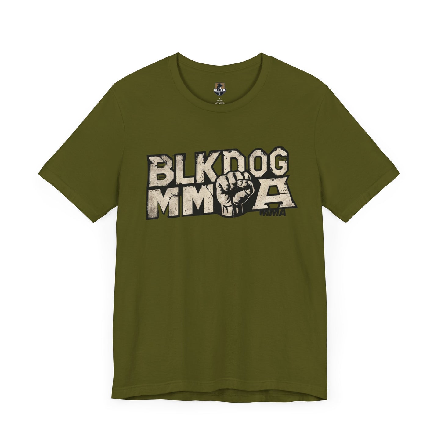 BLKDOG MMA Unisex Jersey Short Sleeve Tee - Comfortable & Stylish Martial Arts Apparel