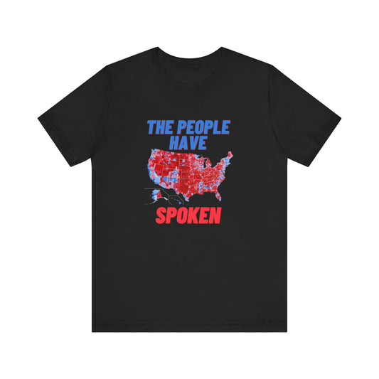 Political Statement Tee, Election Results T-Shirt, American Democracy Shirt, Patriotic Graphic Top, Activist Apparel