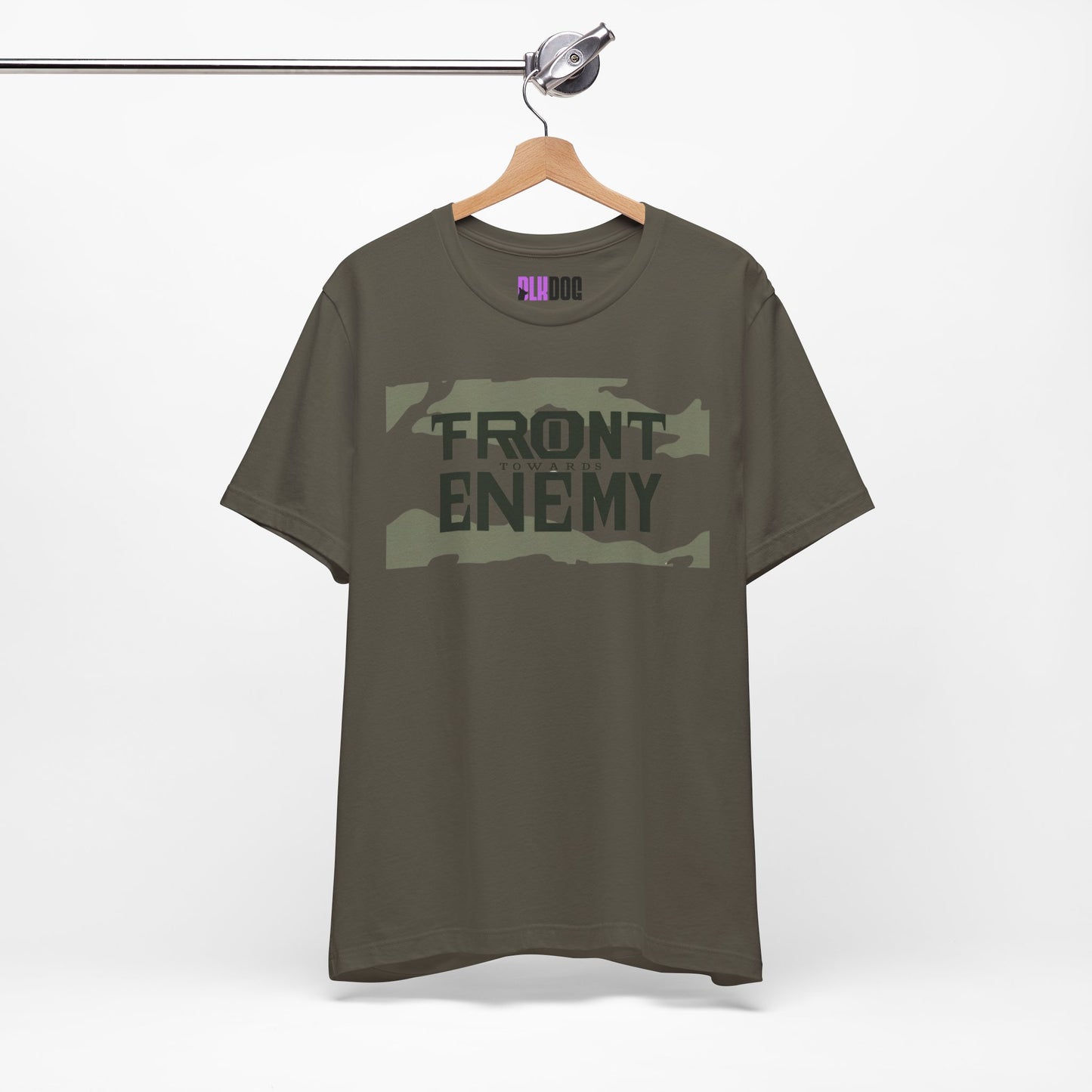 Front Towards Enemy Unisex Tee, Graphic T-Shirt, Army Gift, Military Apparel, Casual Top, Vintage Style Shirt