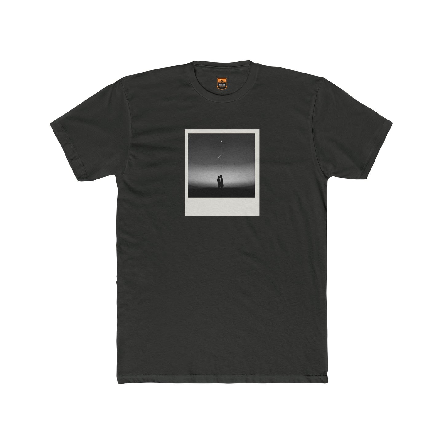 Love Polaroid Photo - Men's Cotton Crew Tee