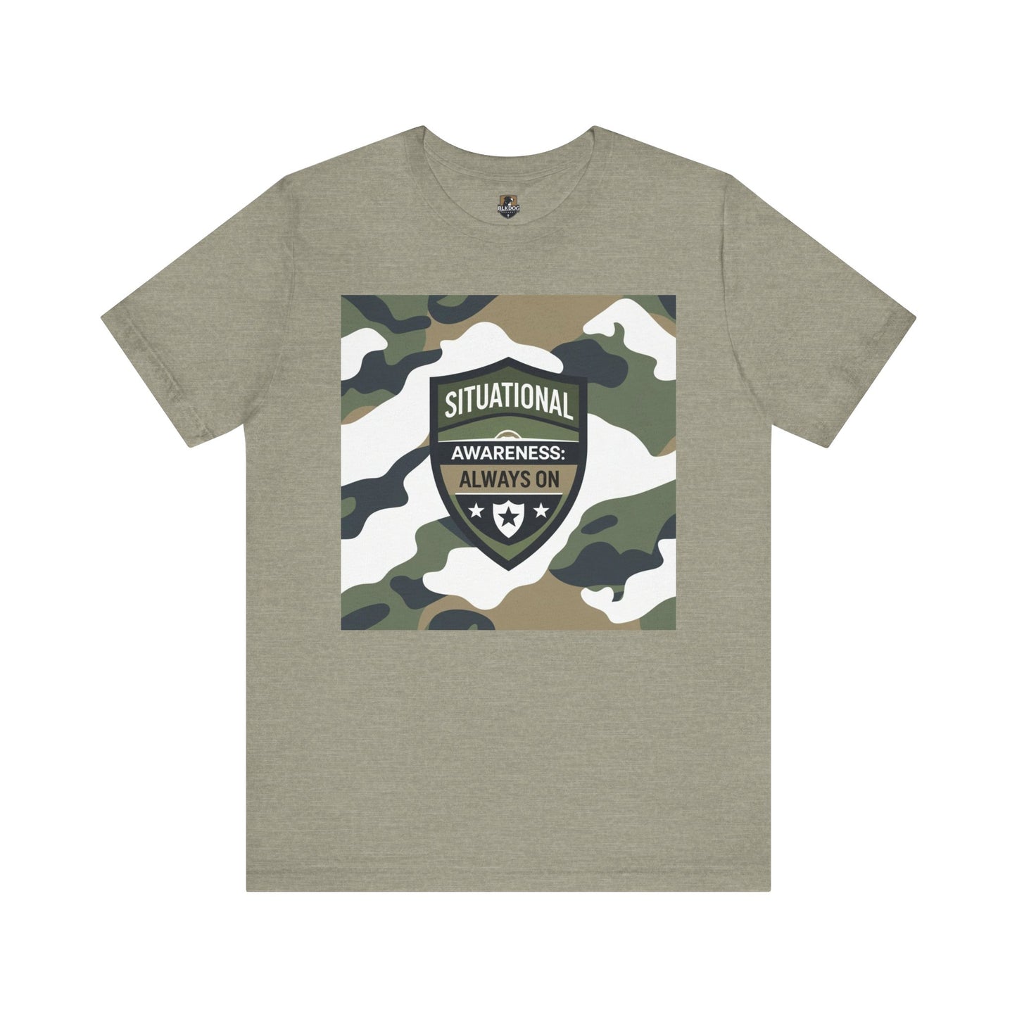 Camo Situational Awareness Tee | Unisex Short Sleeve Shirt, Military Style, Gift for Veterans, Everyday Casual Wear, Unique Camouflage [...]