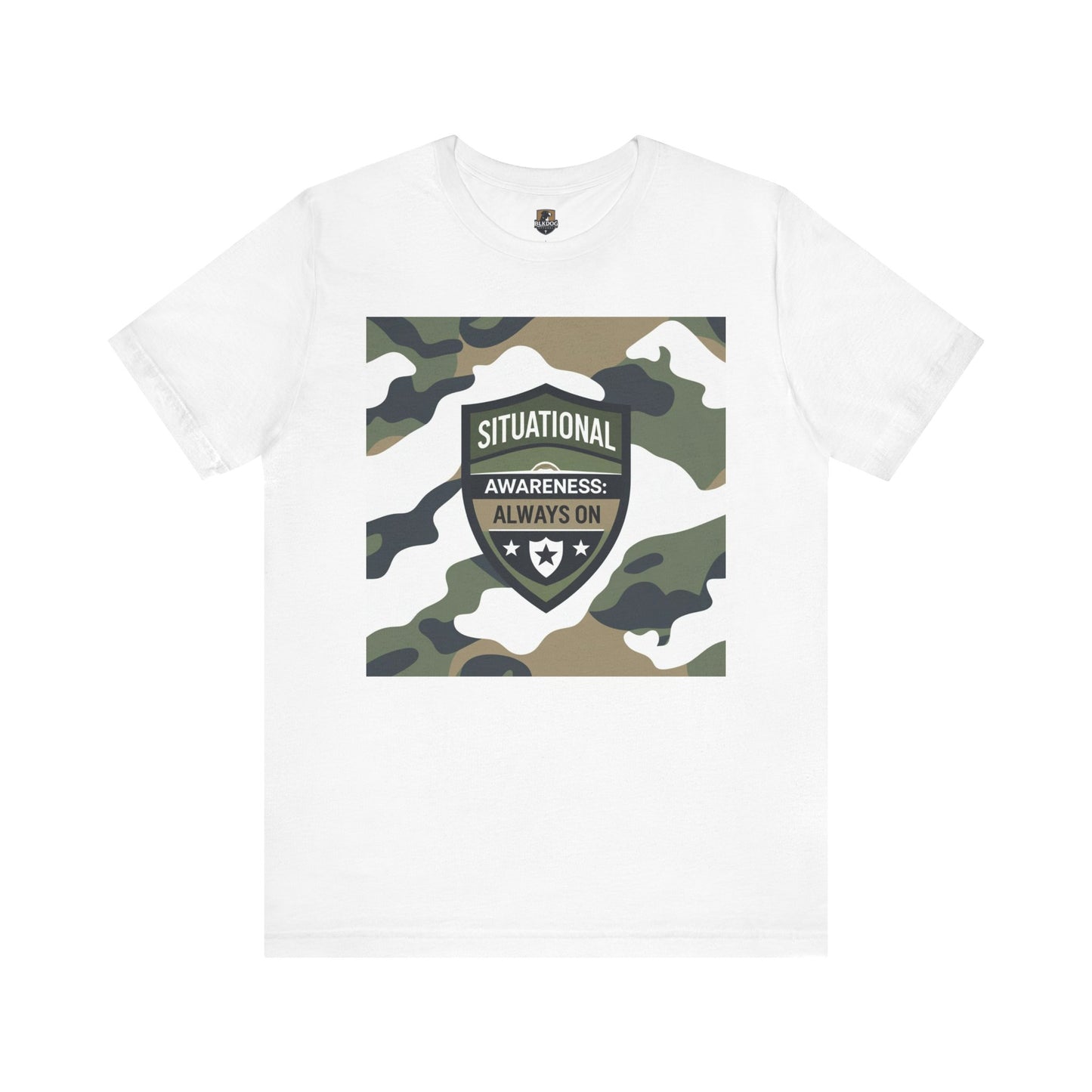 Camo Situational Awareness Tee | Unisex Short Sleeve Shirt, Military Style, Gift for Veterans, Everyday Casual Wear, Unique Camouflage [...]