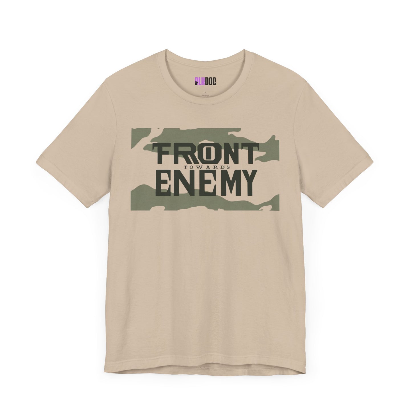 Front Towards Enemy Unisex Tee, Graphic T-Shirt, Army Gift, Military Apparel, Casual Top, Vintage Style Shirt