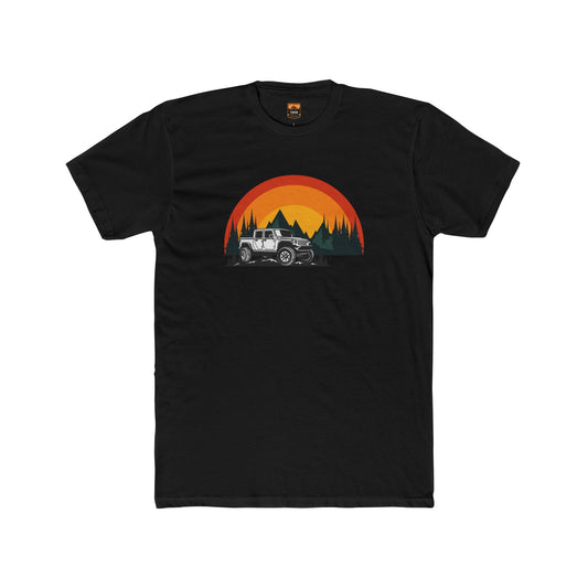 YSC Jeep Gladiator Sunrise - Men's Cotton Crew Tee