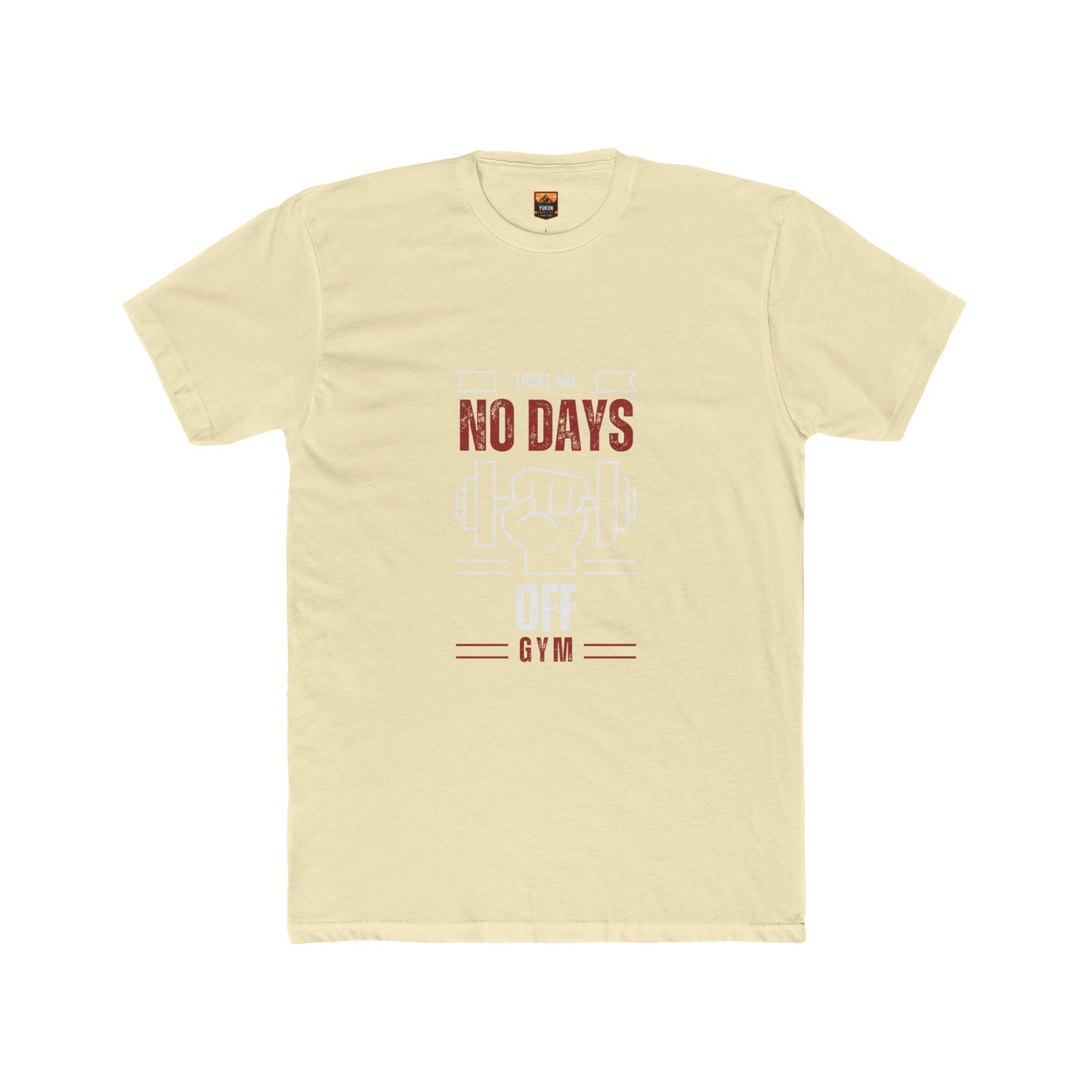 No Days Off Gym - Men's Cotton Crew Tee