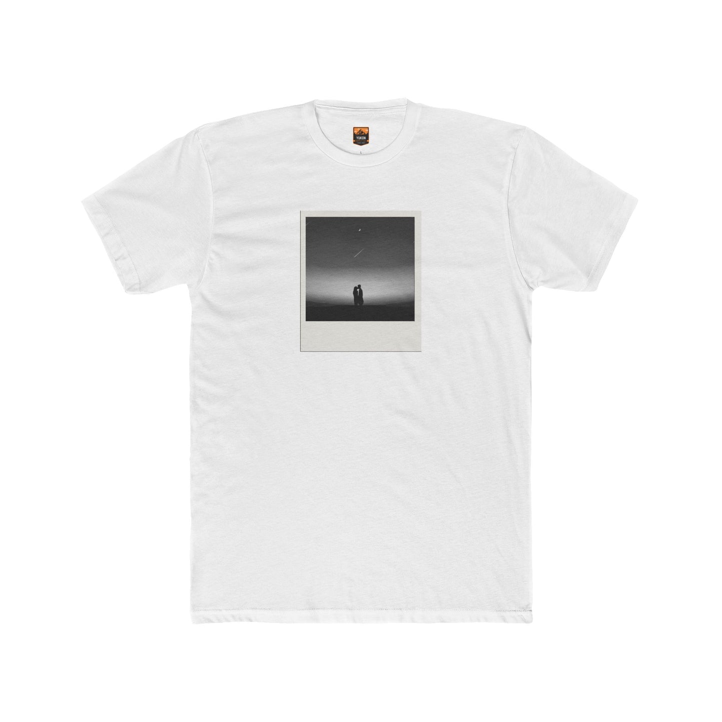 Love Polaroid Photo - Men's Cotton Crew Tee