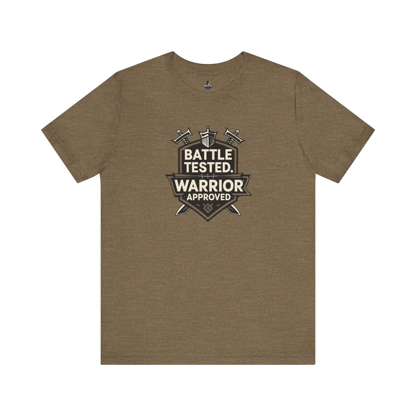 Battle Tested Warrior Approved Tee - Unisex Jersey Short Sleeve Shirt, Perfect Gift for Warriors, Fitness Enthusiasts, Casual Wear, [...]
