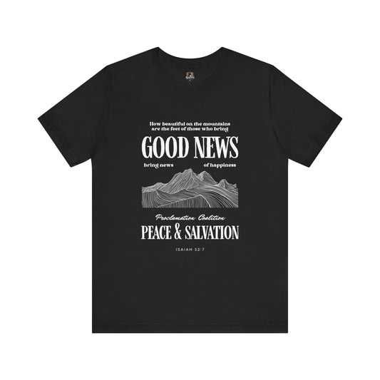 Religious Graphic Tee, Christian Shirt, Faith Apparel, Gospel Unisex Top, Inspirational T-Shirt