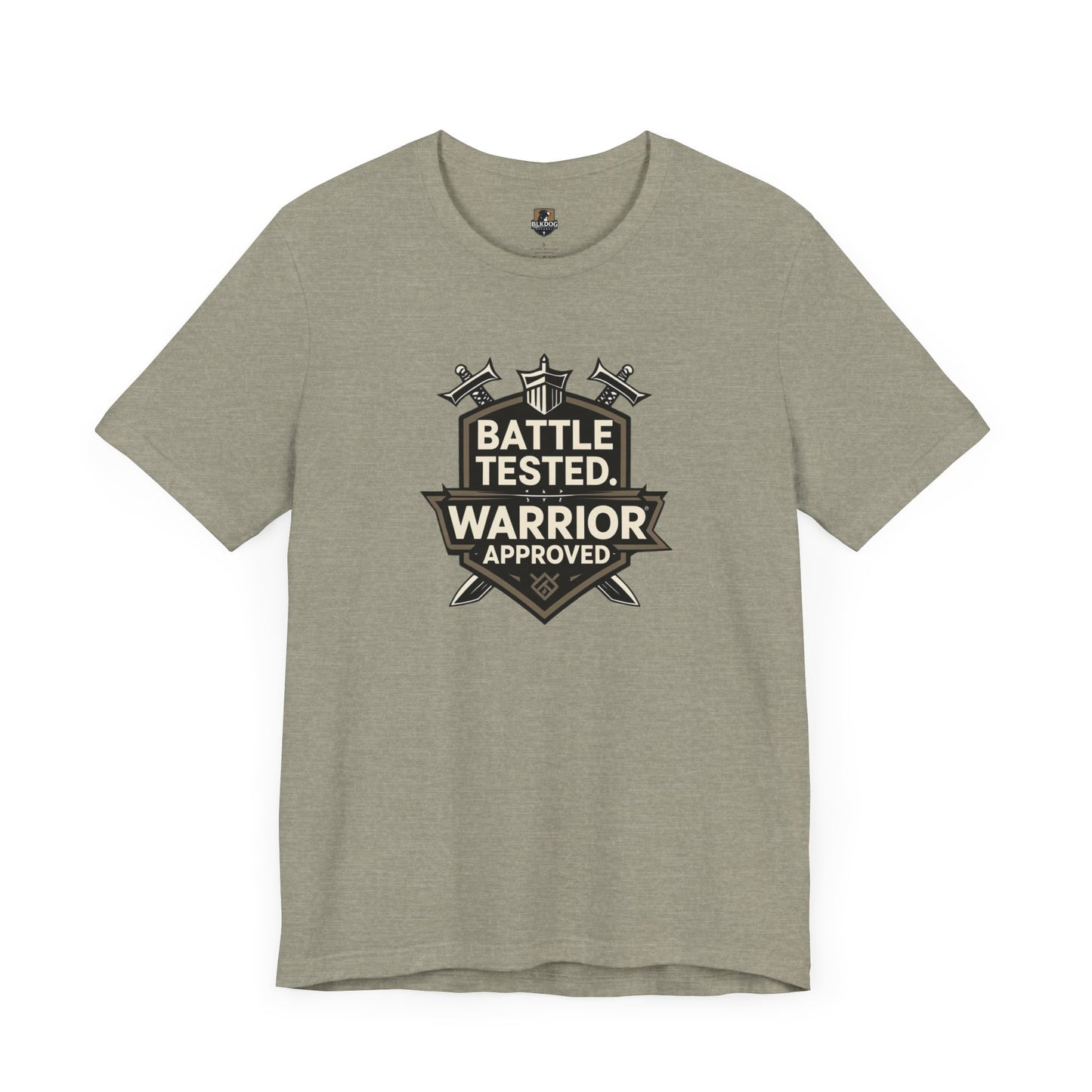Battle Tested Warrior Approved Tee - Unisex Jersey Short Sleeve Shirt, Perfect Gift for Warriors, Fitness Enthusiasts, Casual Wear, [...]