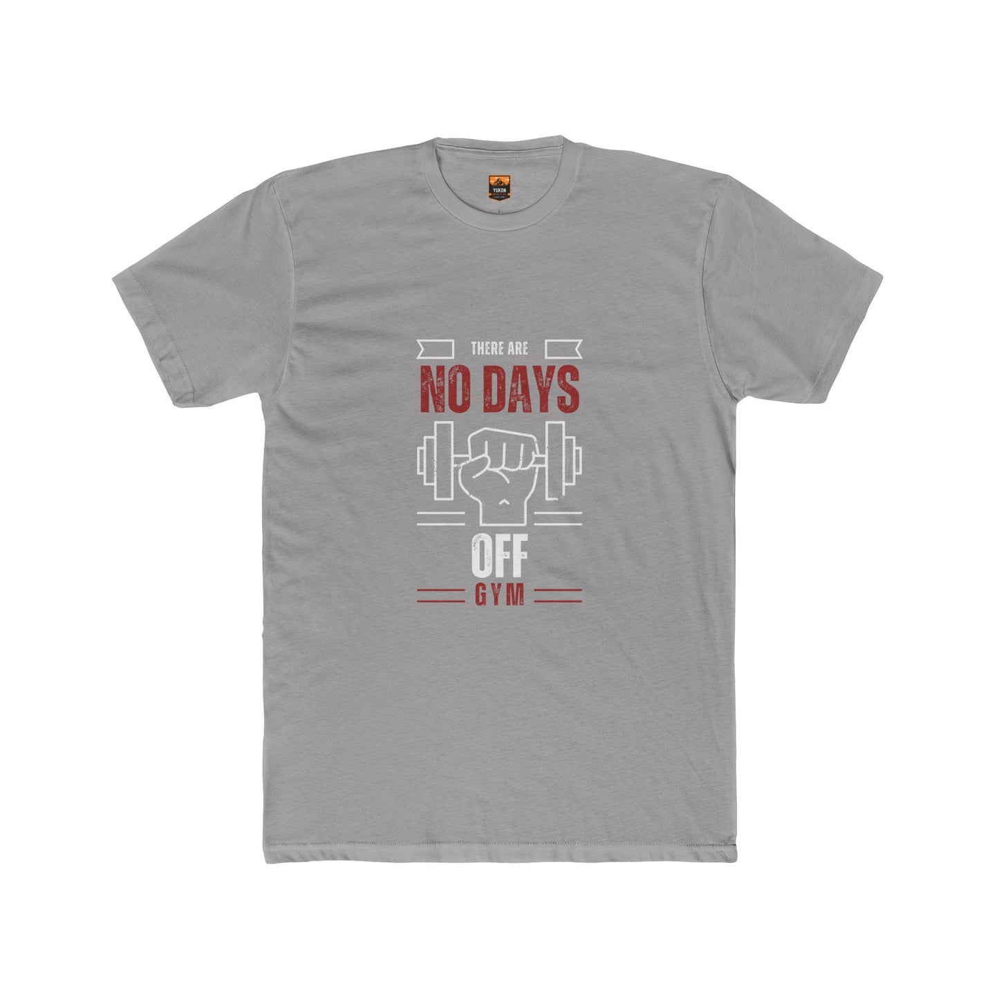 No Days Off Gym - Men's Cotton Crew Tee