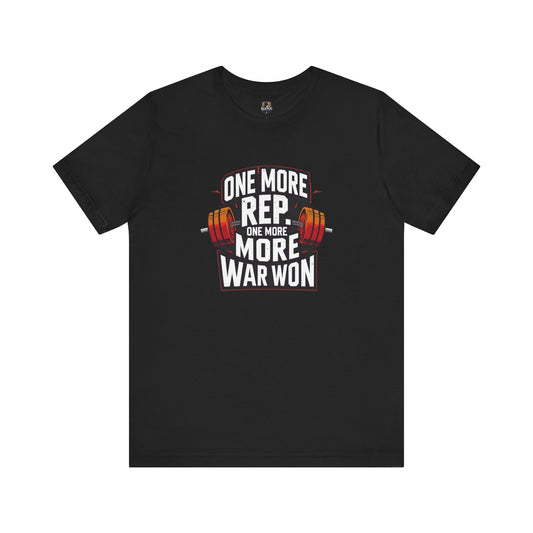 Fitness Motivation Tee, Workout Shirt, Gym Apparel, Weightlifting Gift, Exercise T-Shirt, Sportswear for Athletes
