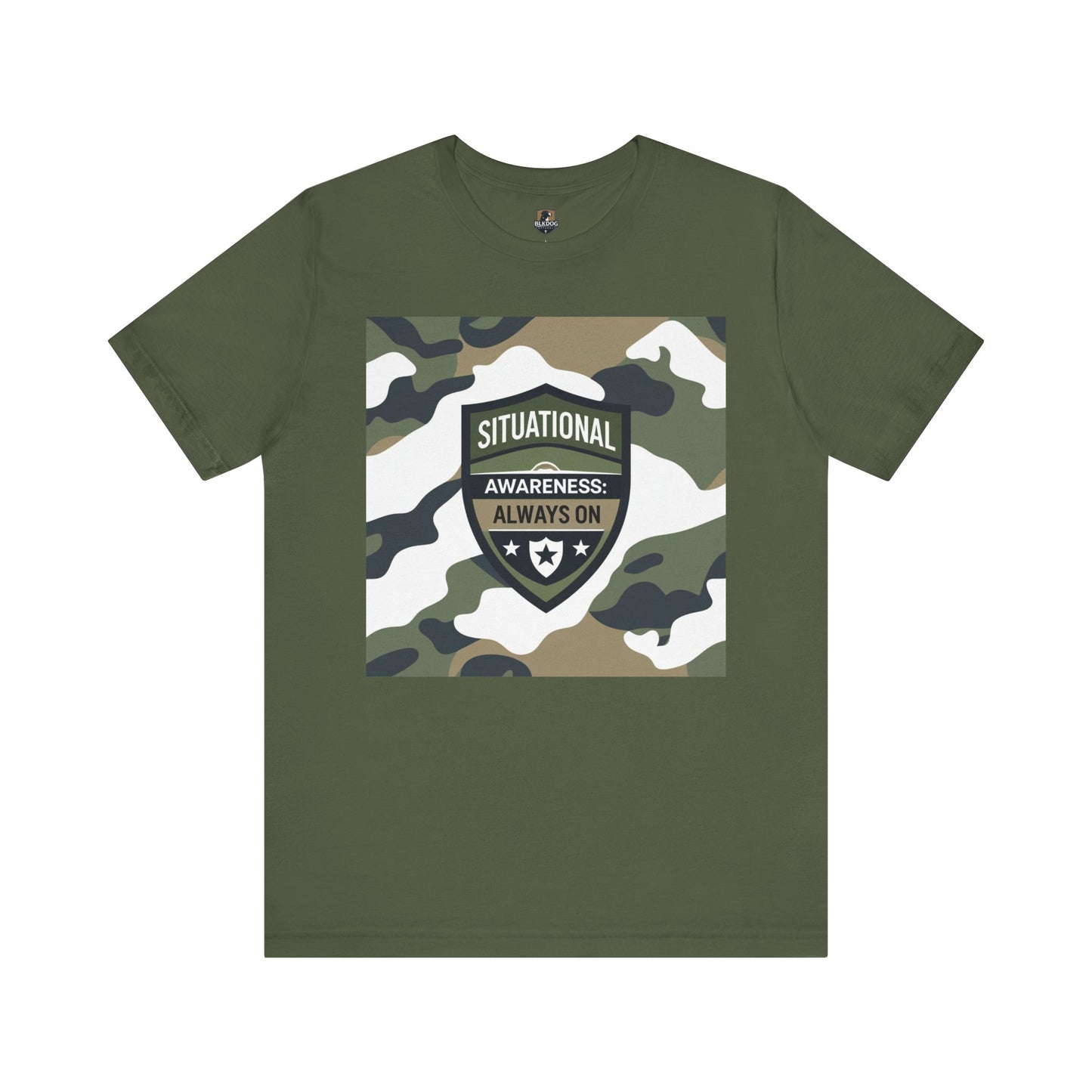 Camo Situational Awareness Tee | Unisex Short Sleeve Shirt, Military Style, Gift for Veterans, Everyday Casual Wear, Unique Camouflage [...]